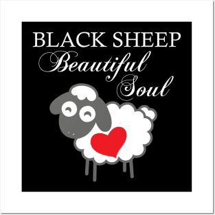 Black Sheep Beautiful Soul Posters and Art